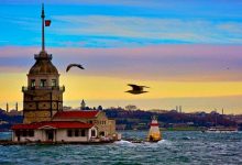 تصویر برج دختر قدیمی ترین بنای استانبول